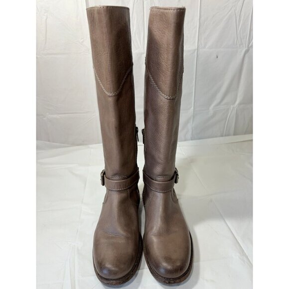 Frye Phillip Light Brown Leather Riding Boot Womens Size 6.5 B - Picture 5 of 12